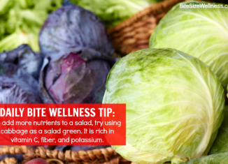 daily bite wellness tip cabbage