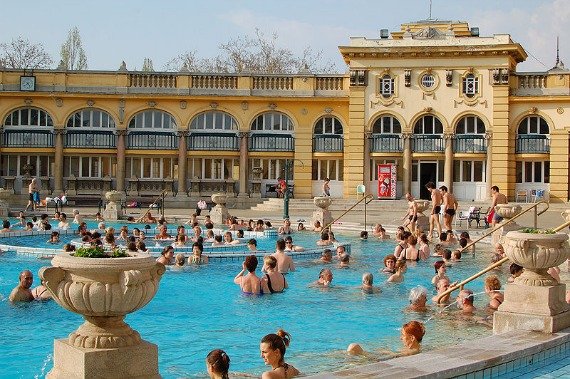 Széchenyi baths Budapest