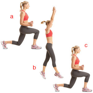 jumping lunges