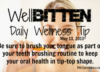 WellBitten Wellness Tip: Health Benefits of Tongue Brushing