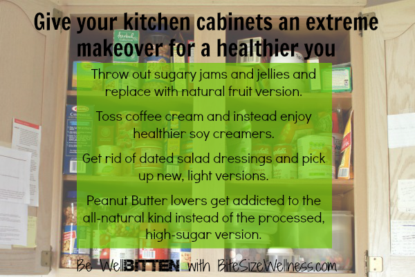 WellBitten Wellness Tip: Healthy Swap Outs for your Kitchen Cabinet 