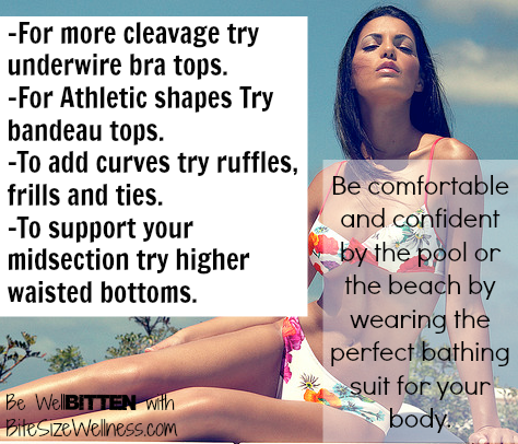 WellBitten Wellness Tip: Best Bathing Suits for your Body