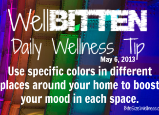 WellBitten Wellness Tip: Paint your Home to Change your Mood