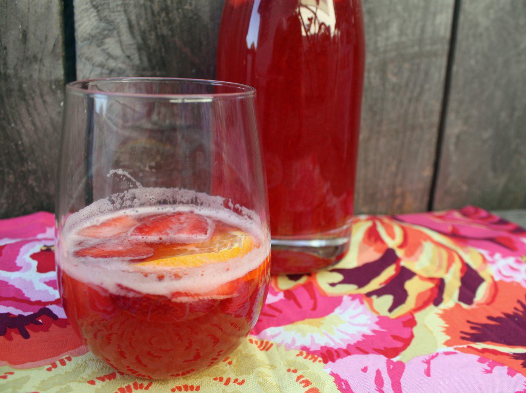 Strawberry Limeade Sangria