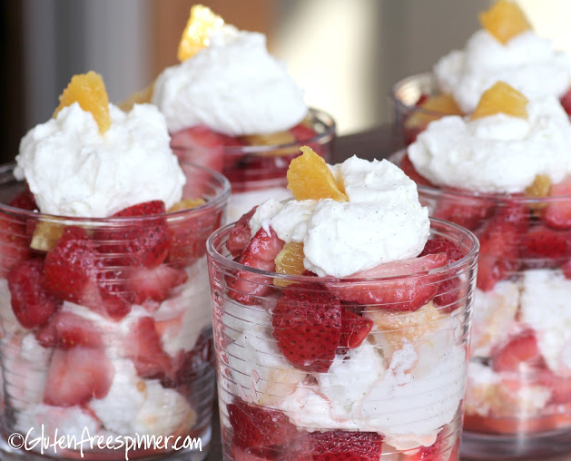 Strawberry White Chocolate Whip Parfait