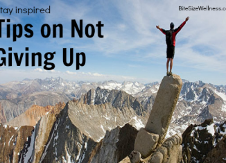 Tips on Not Giving Up