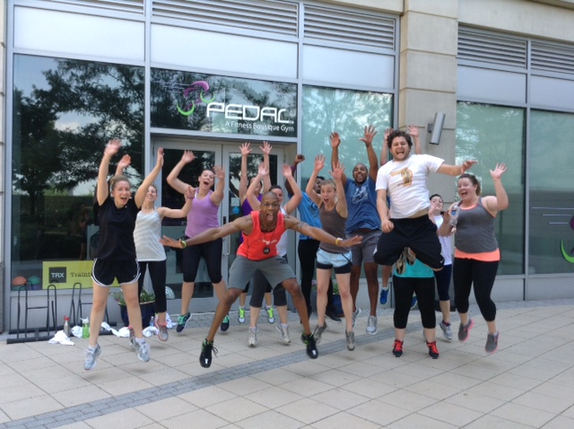 Pedal NYC Bite Size Wellness Group Photo