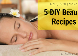 Daily Bite MAke DIY Beauty Recipes Spa Feature