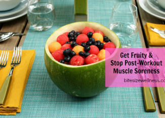 Fruit Salad - Foods To Alleviate Post Workout Muscle Soreness - Muscle Pain - Exercise - Watermelon - Blueberries - Cherries - Pomegranate - Bananas