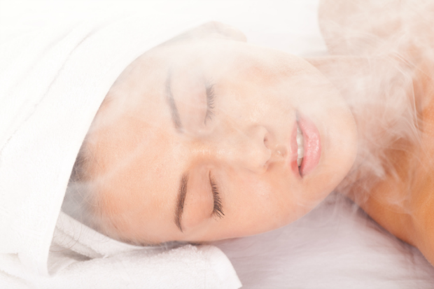Steam Facial Open Up Pores