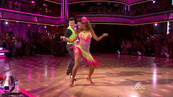 Christina Milian and Mark Ballas - Dancing With the Stars Week 5 - Cha Cha Cha