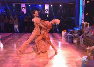 Brant Daugherty and Peta Murgatroyd Dancing With The Stars Week 8 Foxtrot