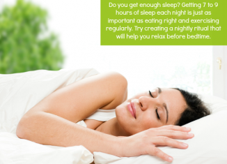 Daily Bite Wellness tip more sleep
