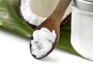 Coconut Oil on a Spoon - Cooking with Coconut Oil