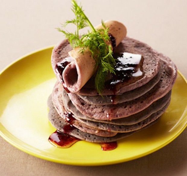 Juicepresso Blueberry Juice Pulp Pancakes