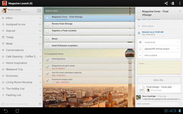 Wunderlist 2.0 App Review