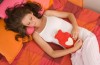 Girl With Heating Pad - Cramps