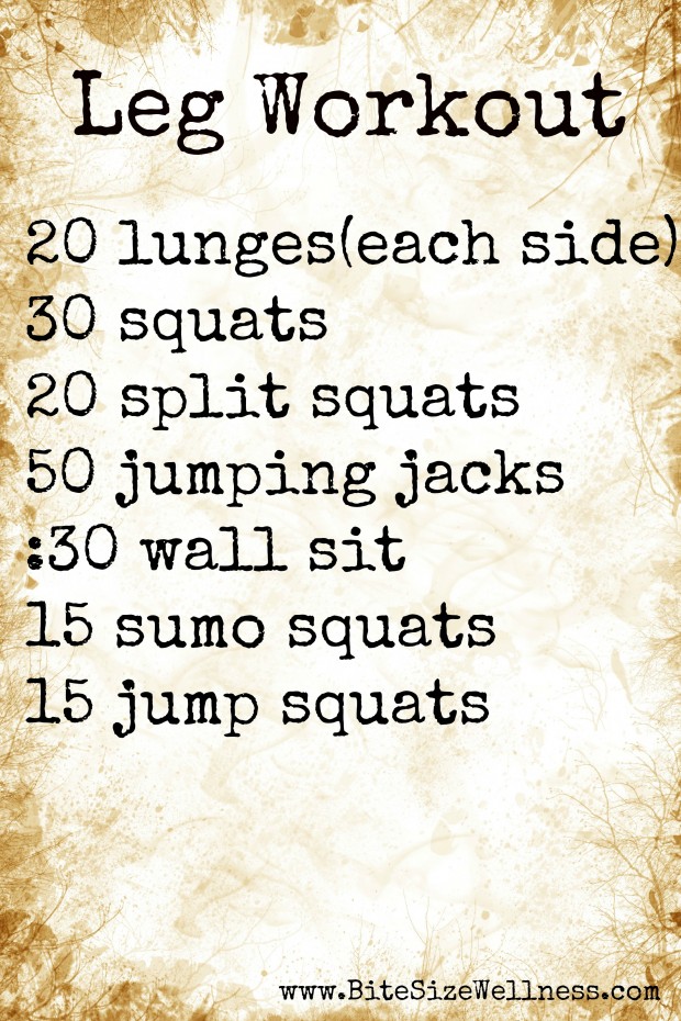 leg workout