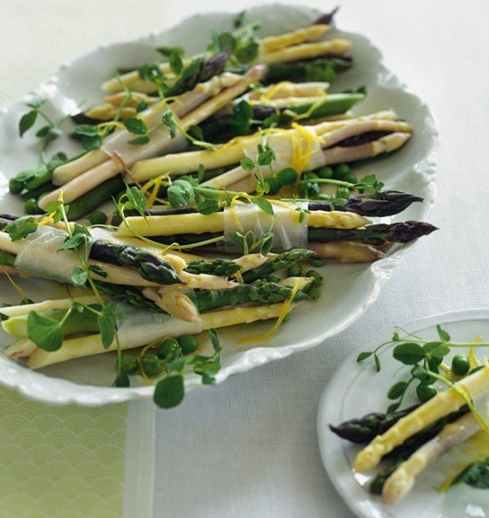 pea asparagus salad