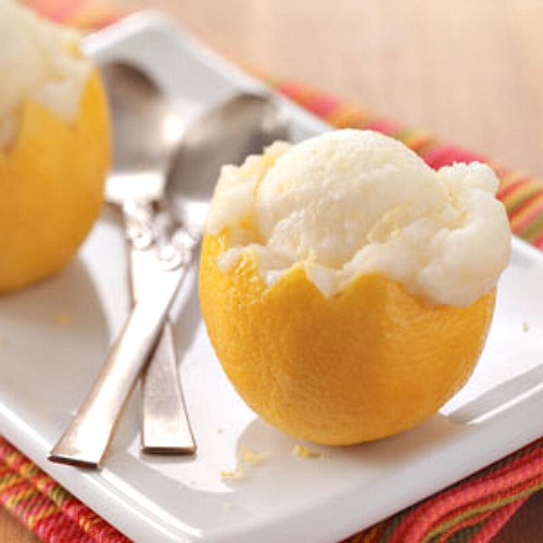 Lemon Sorbet for Dinner and a Movie Titanic