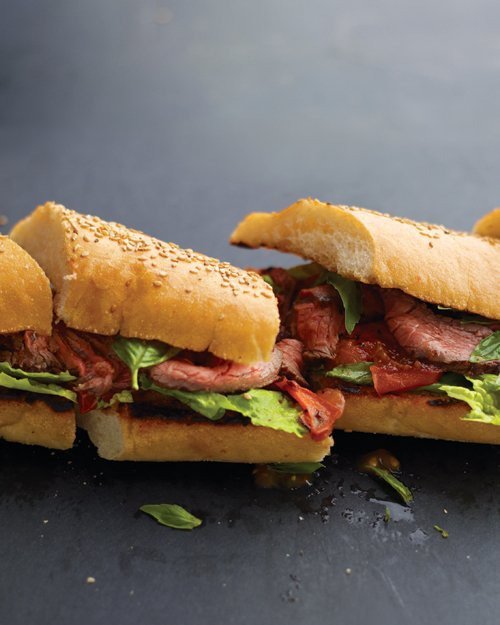 Grilled Steak Sandwiches for Dinner and a Movie Graduation Classics.jpg