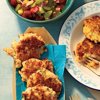 Shrimp Corn Cakes