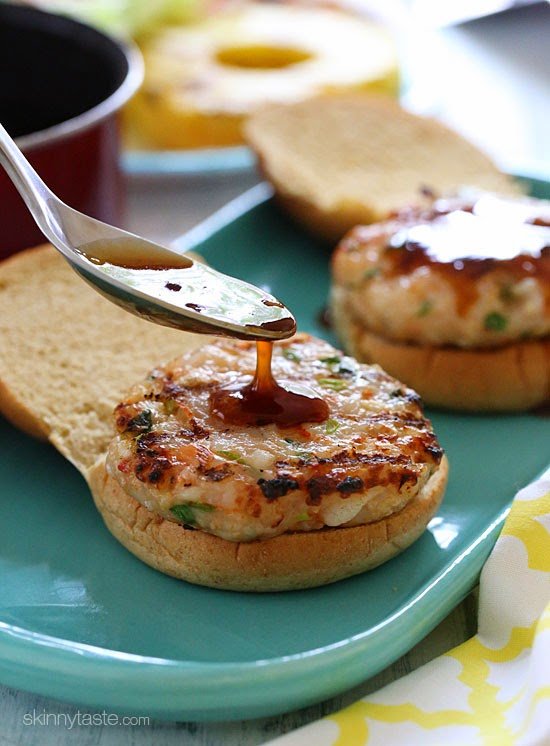 skinny taste shrimp burger recipe