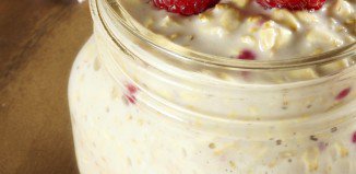 Overnight oats, healthy breakfast